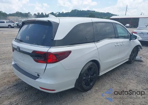 2024 Honda Odyssey Sport from USA, damaged, VIN 5FNRL6H7XRB069005